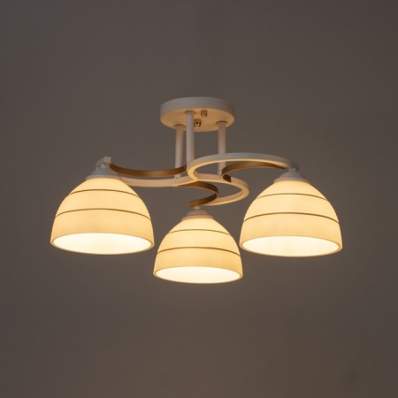 Rina chandelier 3he27 40W white-gold 44x44x17.5 cm-2