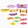 Sweet gift for children's New Year's "snakes", sweets and and a workpiece for postcards, 500 g.