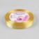 Satin tape, 12 mm × 23 ± 1 m, soft yellow color No. 101