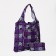 Permanent bag on the button, purple color