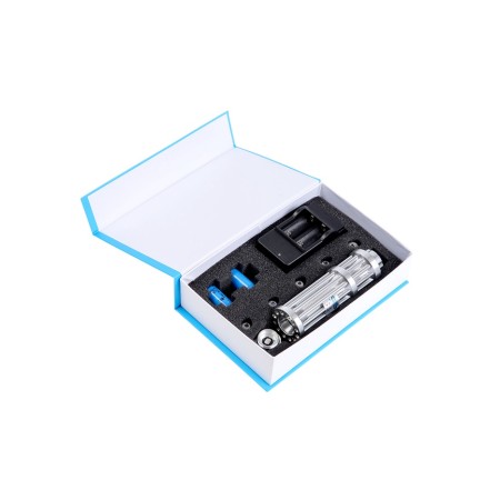 Laser pointer is powerful, with nozzles, 1200 mAh, blue-9
