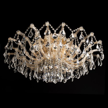 Louise chandelier 10x60W E14 gold