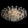 Louise chandelier 10x60W E14 gold