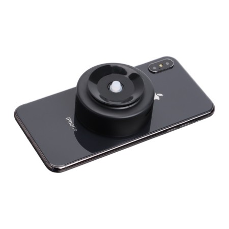 Magnetic holder for a phone in a car, metal, black, automatic-2