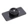 Magnetic holder for a phone in a car, metal, black, automatic