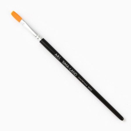 Brush for drawing synthetics flat # 10-2