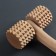 Massage "rink", 20 × 9 × 4 cm, wooden, toothe