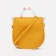 Baby bag on a magnet, mustard color