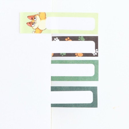 Set in the card "Fluffy Rr-Ryzar", 4x20 L stickers, tear-off block 30 liters-1