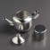 Alvaro stainless steel kettle, 500 ml, metal sieve, fixed handle