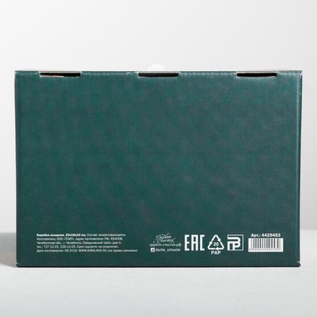Folding box “Best wishes”, 22 x 15 x 10 cm, New Year-5