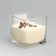 Aromatic candle in a glass "Soy Wax", champagne