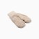 Women's mittens minku, sandy color, 24 cm