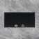 Money envelope "Patterns", on black craft, embossing, 16.5 x 8 cm