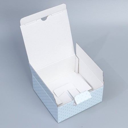 Box Gift team, packaging, “Happy Birthday”, 15 x 15 x 7 cm-6