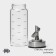 Glass bottle for sauces and oils with a measured scale Magistro Mist, 200 ml, 5.5 × 17.5 cm