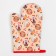 Kitchen New Year's set Christmas segling 17*17cm, mittens 26*16 cm, apron 60*80 cm, 100% p/e