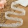 Lace is hypunnel, two -layer, 25 mm × 6.8 ± 0.5 m, white color
