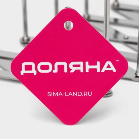 Kitchen holder for covers, pan, plates, stainless steel, 7 divisions-3