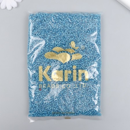 Бисер стекло 8/0 "Голубое небо" 450 гр-2