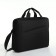Laptop bag with a zipper, outer pocket, black color