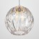 Lamp Bayerlux 8330/1, 1he27 15W, transparent 23x21+60 cm