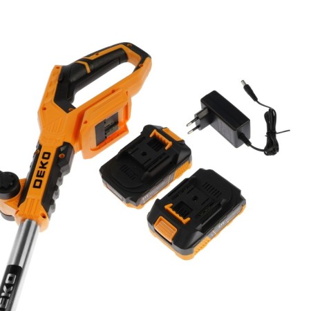 Trimmer Battery Deko DKTR21, 21 V, 2x2 Ah, 11,000 rpm, telescopic bar-10