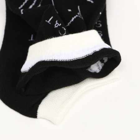 Women's socks, black color, size 23-25-3