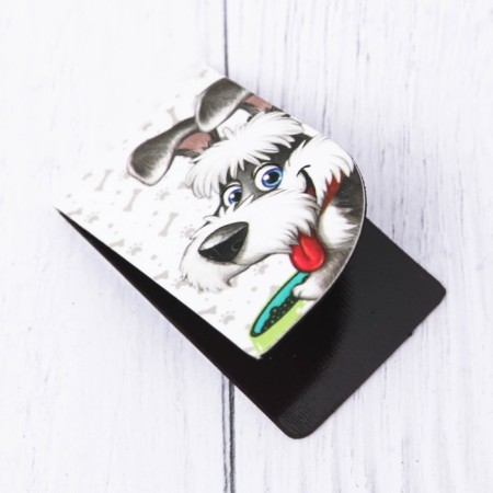 A set of magnetic bookmarks "The best friend", 4 pcs.-2