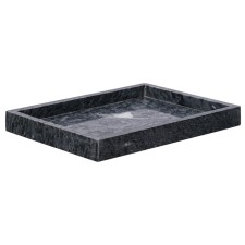 Bergenson Bjorn Marm tray, black marble, 28x20 cm, color black marble