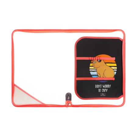 Folder D/Labor A4 Lightning around/Folding Plastic Plastic PTR-1 Calligrata maids "Be cape"-5