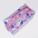 A set of cosmetic bags for the pool, 2 in 1, pink/multi -colored color