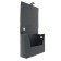 A4 Calligrata archive folder archive, a spine of 100 mm, plastic, cut fastener, gray, up to 900 sheets