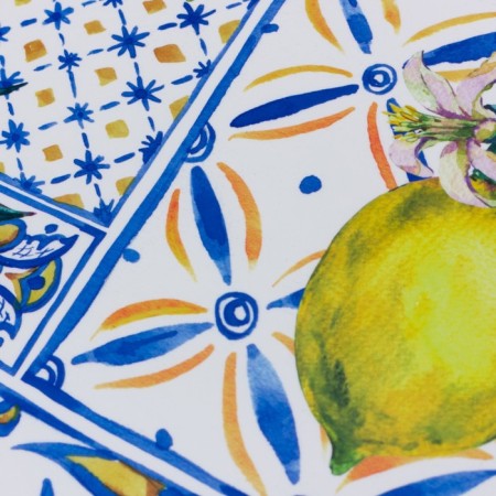Joy Home Serving Napkin, Citron, 26x41 cm-1
