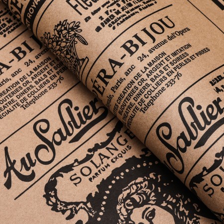 Paper packaging craft "Newspaper" 0.72 x 10 m-1