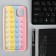 Pop it cover, for iPhone 11 Pro Max, silicone, colorful