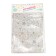 Festive curtain "Stars", p. 200 x 100 cm, white