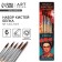 Drawing brush set 6 pcs. Squirrel No. 1.3,5,7,9,11 Frida
