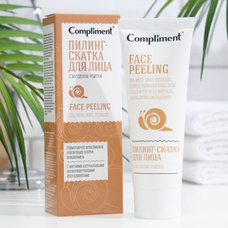 Piling Skatka for Compliment, with snail mucin, 80 ml
