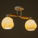 Chandelier "Anter" 2he27 40W white 42x21x27 cm Bayerlux