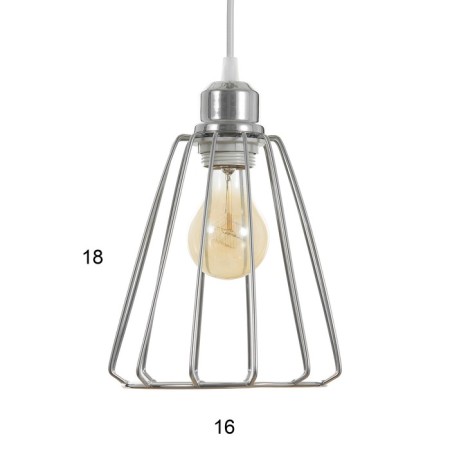 Bayerlux lamp "Batista" 3x40W E27 chrome 37x37x90cm-5