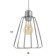 Bayerlux lamp "Batista" 3x40W E27 chrome 37x37x90cm