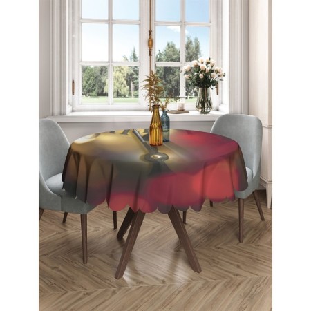 The tablecloth “The Time of Fun”, round, Saten, d = 150 cm-2