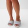 Women's slippers with an open nose, size 38-39, blue