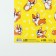 Glossy packaging paper "Corgi", 70 x 100 cm