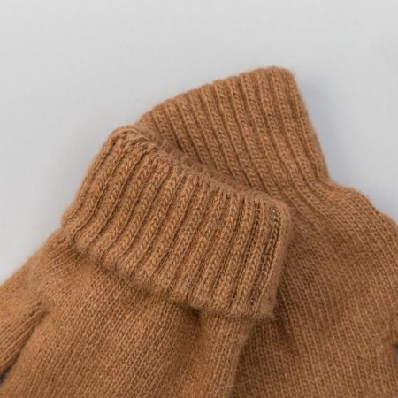 Male mittens from Mongol wool, red color, size 20-24-1