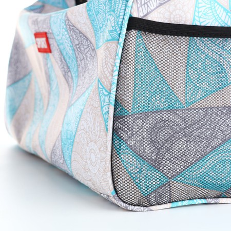 Sports bag, Textura, average size, blue color-5