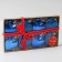 Set of jewelry plastic 8 pcs "Romance" 6 cm, blue