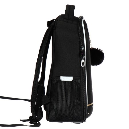 Frame saturan, 37 x 26 x 16 cm, Grizzly, + keychain, black/gold-3