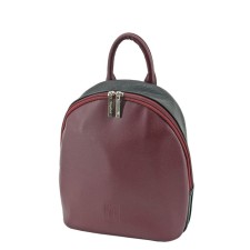 Backpack, lightning department, burgundy color 25x22x10cm